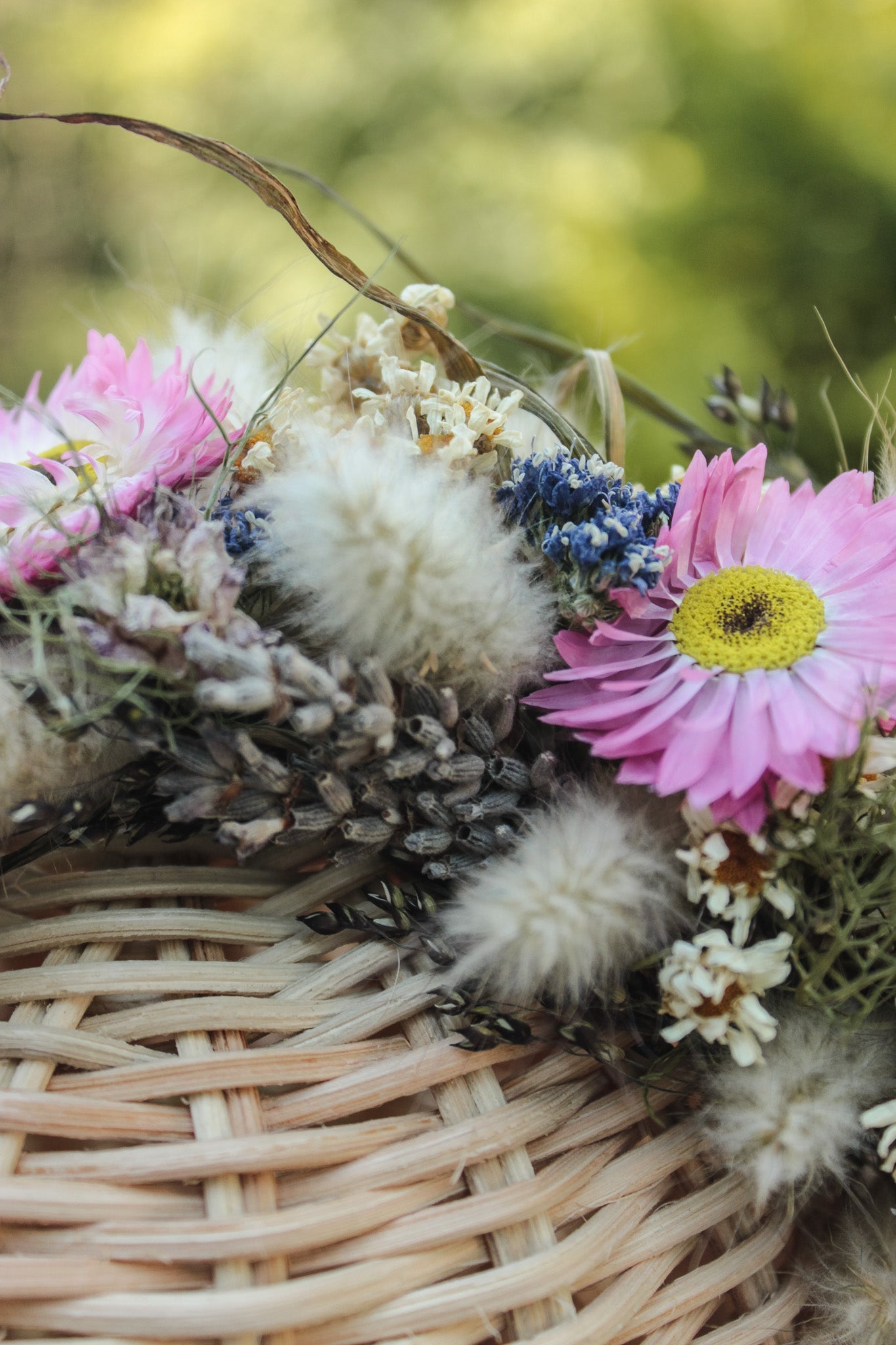 Floraler Fascinator "Beatrice"