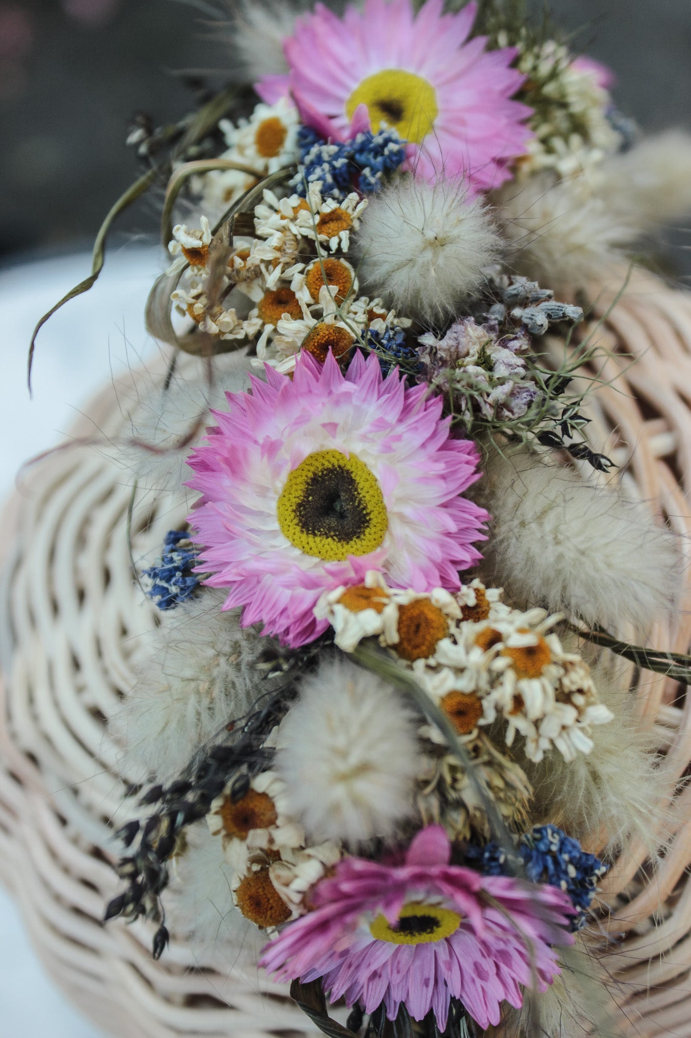 Floraler Fascinator "Beatrice"